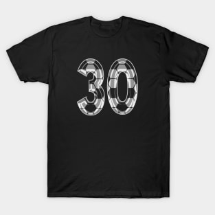 Soccer Number 30 Soccer Jersey #30 Soccer Mom Player Fan T-Shirt